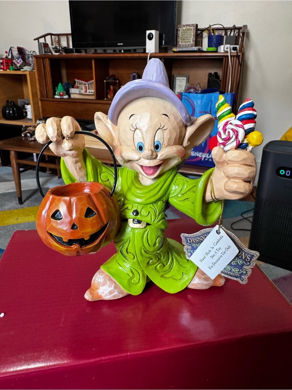 Jim Shore Cheerful Candy Collector Halloween Dopey